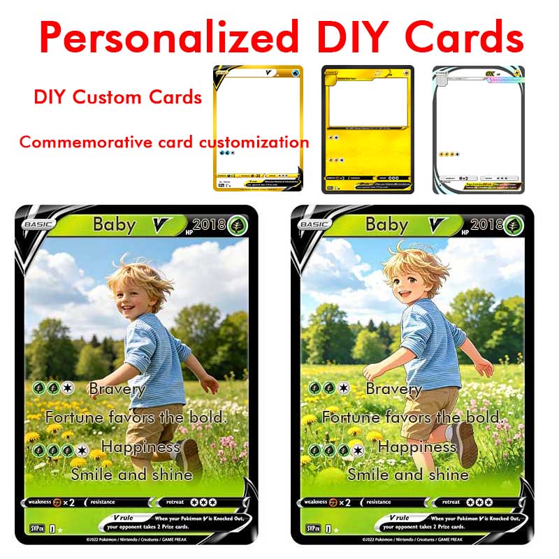 Pokemon Cards Custom Card Styl - Pet Portrait Custom ulasan dan harga